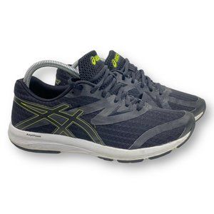 Asics Amplica Black/Neon Lime Running Walking Men's Sneakers Shoes Size 8.5